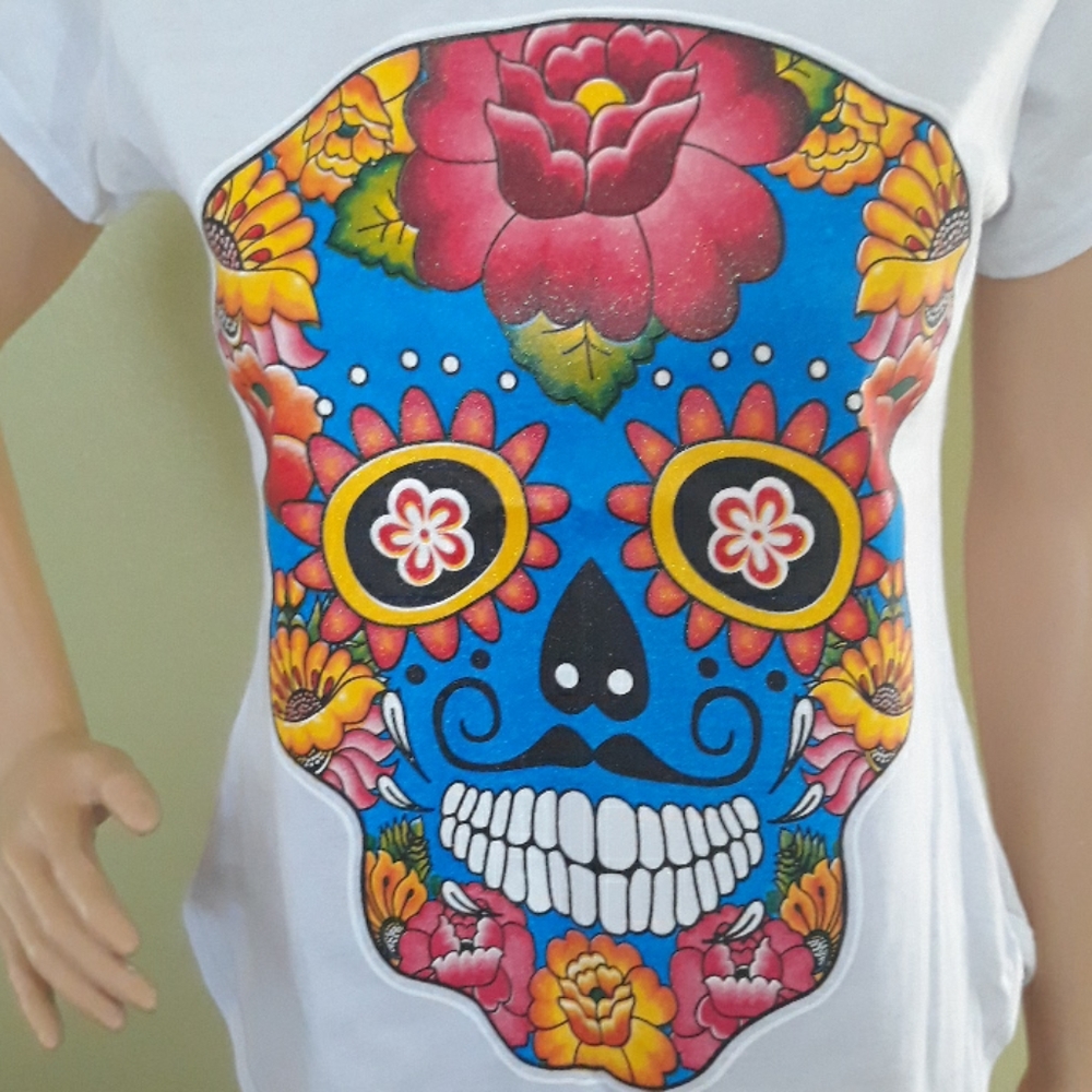 Mexican Cotton Blouse - Picture 2 of 5